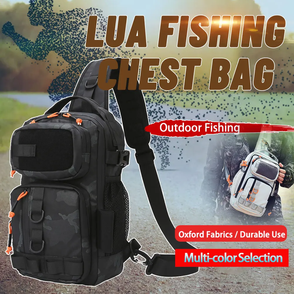 Luya bag fishing new waterproof chest bag for men and women outdoor camouflage multifunctional travel shoulder crossbody bag
Luya bag fishing new waterproof chest bag for men and women outdoor camouflage multifunctional travel shoulder crossbody bag