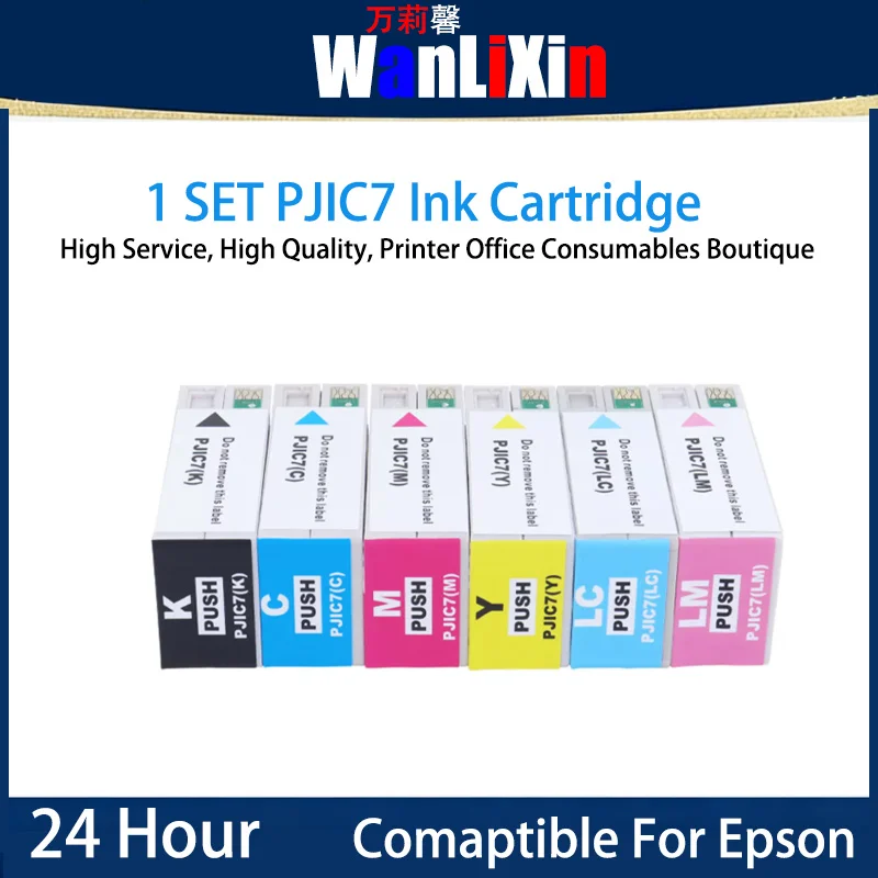1 SET PJIC7 Ink Cartridge Compatible For Epson PP-100N PP-100II PP-50 PP-50
1 SET PJIC7 Ink Cartridge Compatible For Epson PP-100N PP-100II PP-50 PP-50