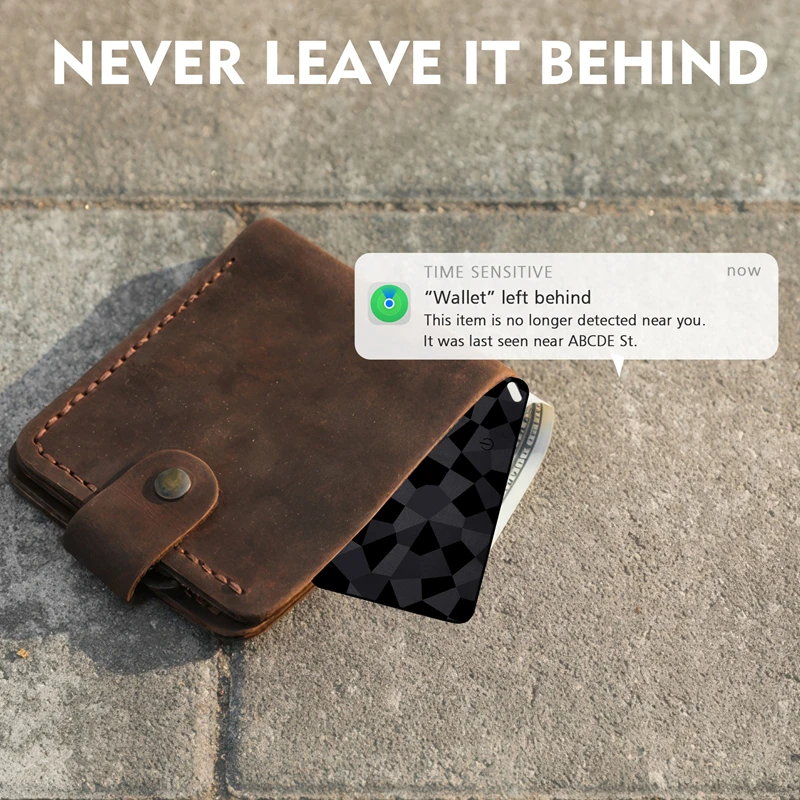 NEW Wallet Tracker Card Wireless Charging Thin Finder Works For Apple Find My (IOS Only) Item Locator For Luggage Tags Passport
NEW Wallet Tracker Card Wireless Charging Thin Finder Works For Apple Find My (IOS Only) Item Locator For Luggage Tags Passport