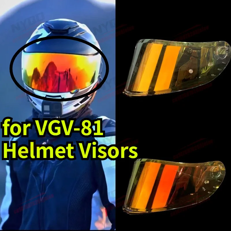 Motorcycle Helmet Face Mask High-definition Night Vision Windproof Suitable for VGV-81 Full Helmet Color Coated Lenses
Motorcycle Helmet Face Mask High-definition Night Vision Windproof Suitable for VGV-81 Full Helmet Color Coated Lenses