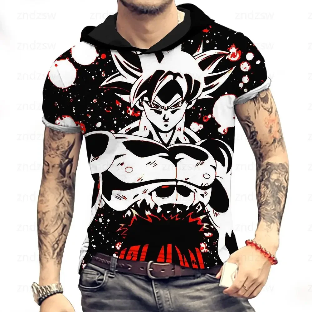 Vegeta Dragon Ball Z T Shirt for Men Harajuku Style Men's Hooded T-Shirt Tops Fashion T-shirts Trend Goku Super Saiya Man Y2k
Vegeta Dragon Ball Z T Shirt for Men Harajuku Style Men's Hooded T-Shirt Tops Fashion T-shirts Trend Goku Super Saiya Man Y2k