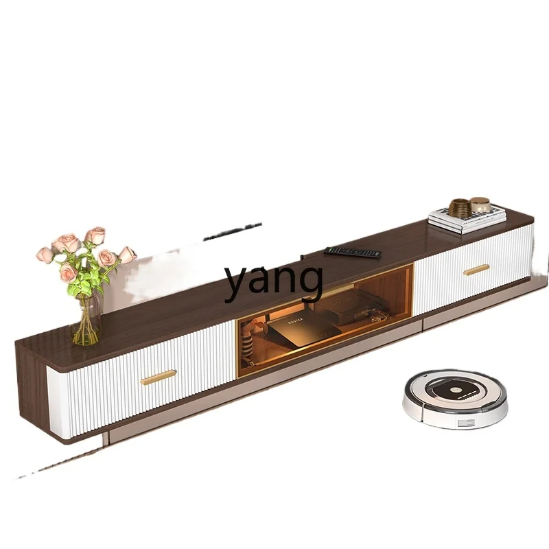 LHH light luxury rock panel TV cabinet wall-mounted, modern simple suspended living room hanging cabinet
LHH light luxury rock panel TV cabinet wall-mounted, modern simple suspended living room hanging cabinet