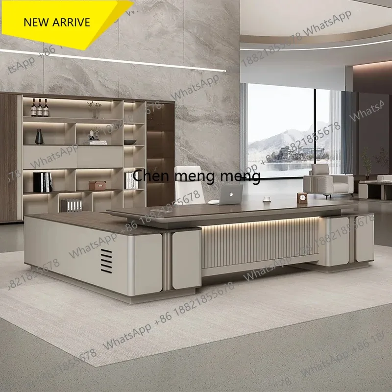 G153 Light Luxury Modern Office Desk Boss Minimalist Conference Work Office Desk Executive Secretary Mesa De Escritorio Furnitur
G153 Light Luxury Modern Office Desk Boss Minimalist Conference Work Office Desk Executive Secretary Mesa De Escritorio Furnitur