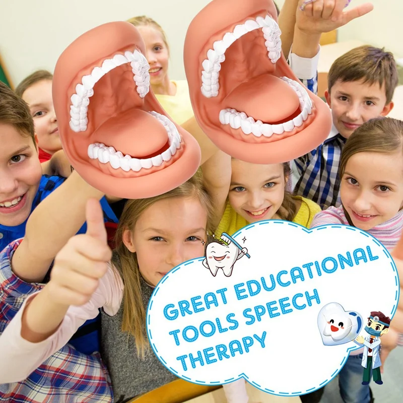 1Pcs Mouth Puppet With Tongue Teeth Mouth Hand Puppet Mouth Model With Toothbrush For Boy Girl Educational Tool
1Pcs Mouth Puppet With Tongue Teeth Mouth Hand Puppet Mouth Model With Toothbrush For Boy Girl Educational Tool