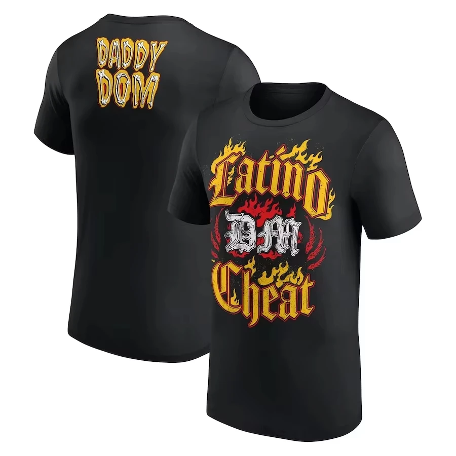 2026 new Dominik Mysterio Latino Cheat T-Shirt Men Women Short Sleeve Cotton Tees Tops Fitness Sports Tshirt Unisex Streetwear
2026 new Dominik Mysterio Latino Cheat T-Shirt Men Women Short Sleeve Cotton Tees Tops Fitness Sports Tshirt Unisex Streetwear
