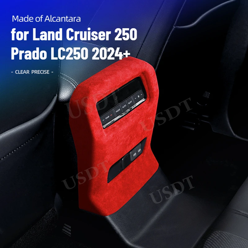TOP Suede Rear Armreat Seat Air Outlet Anti Kick Cover For Toyota Land Cruiser 250 2024 2025 Prado LC250 1958 First Edition J250
TOP Suede Rear Armreat Seat Air Outlet Anti Kick Cover For Toyota Land Cruiser 250 2024 2025 Prado LC250 1958 First Edition J250