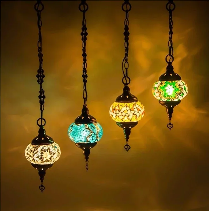 New style Turkey Ethnic Customs Handmade Lamp Romantic Cafe Restaurant Bar Tree Pendant Light Bar Mosaic Pendant Lamp
New style Turkey Ethnic Customs Handmade Lamp Romantic Cafe Restaurant Bar Tree Pendant Light Bar Mosaic Pendant Lamp