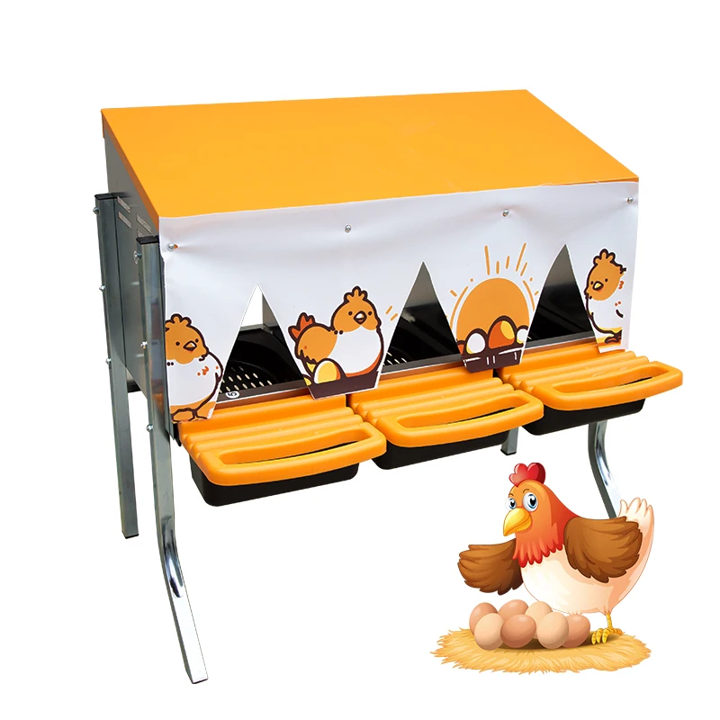 Roll-off Nests - Automatic Egg Collection and Reduced Egg Breakage Nests for Small Farms
Roll-off Nests - Automatic Egg Collection and Reduced Egg Breakage Nests for Small Farms