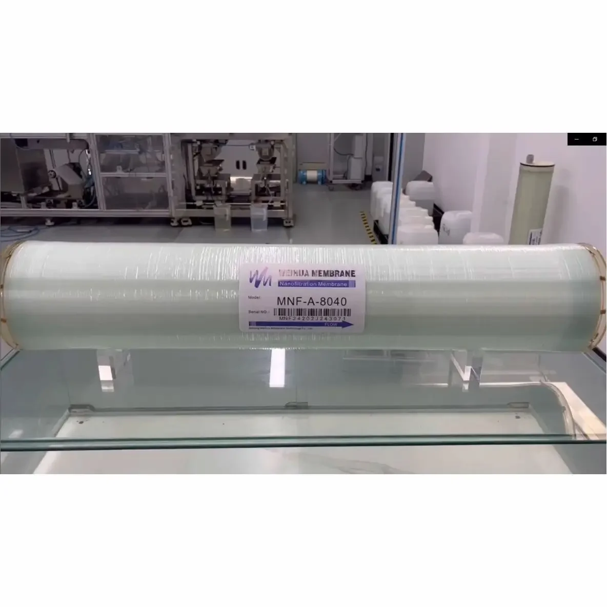 Desalination Systems Water Treatment Plant Acid Resistant Membrane 8040
Desalination Systems Water Treatment Plant Acid Resistant Membrane 8040