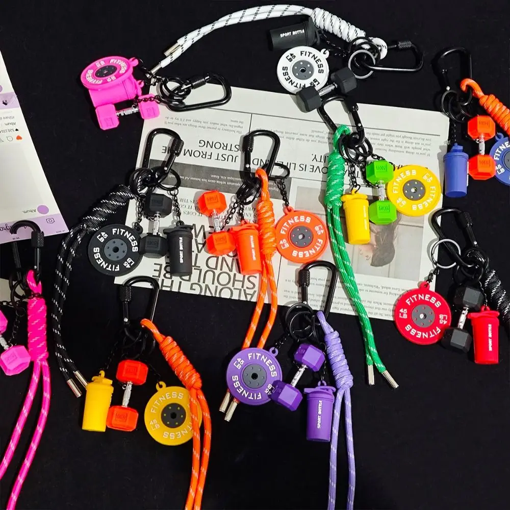 Dopamine Fitness Series Pendant Barbell Plates Detachable Barbell Plates Key Chain D-shaped Buckle Creative
Dopamine Fitness Series Pendant Barbell Plates Detachable Barbell Plates Key Chain D-shaped Buckle Creative