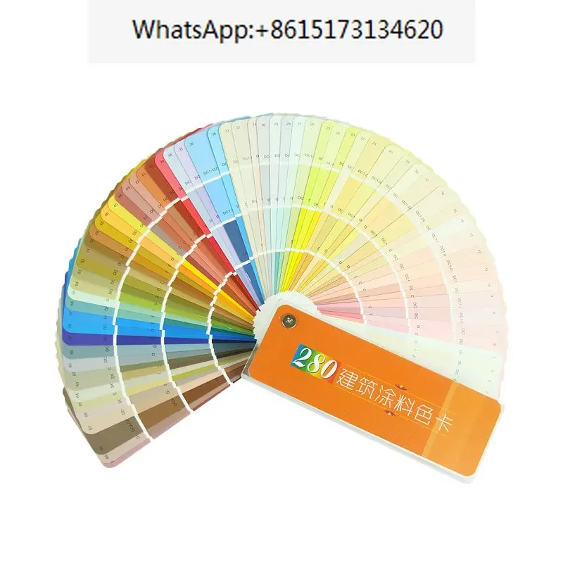 2 pieces Architectural Paint Color Card 280 Colors - GSB16-1629-2003 Color Selection for Home Decoration
2 pieces Architectural Paint Color Card 280 Colors - GSB16-1629-2003 Color Selection for Home Decoration