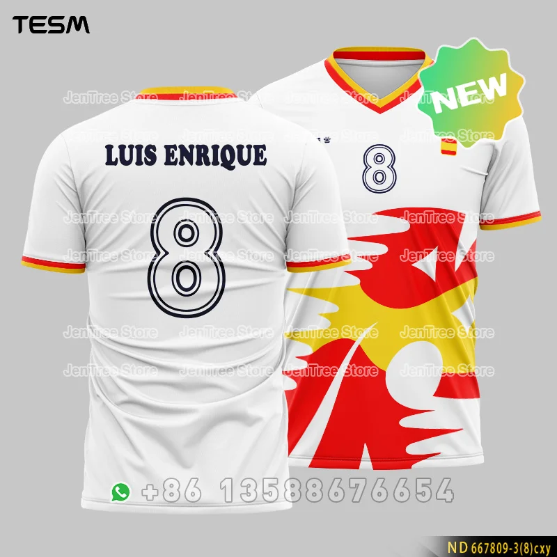 2025-26 TESM Men's & Women's High-Definition Printed Retro Jersey T-shirt for Sports & Casual Breathable Wear
2025-26 TESM Men's & Women's High-Definition Printed Retro Jersey T-shirt for Sports & Casual Breathable Wear