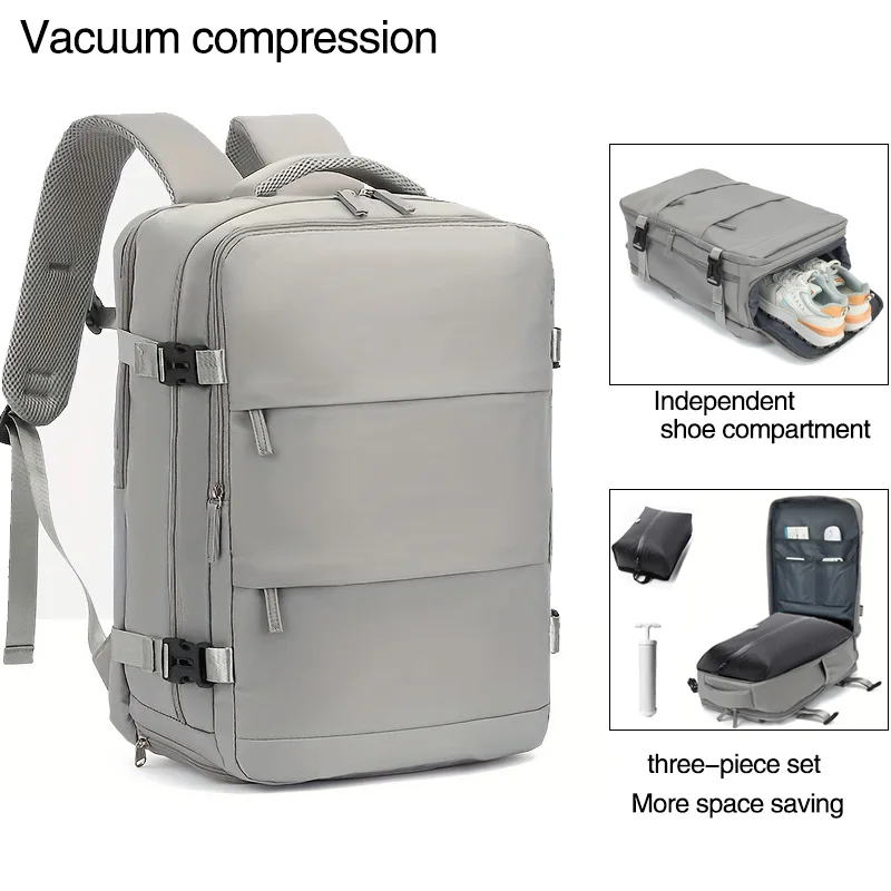 Backpack new fashionable casual backpack high-end business large capacity computer airbag pump men's and women's backpacks
Backpack new fashionable casual backpack high-end business large capacity computer airbag pump men's and women's backpacks