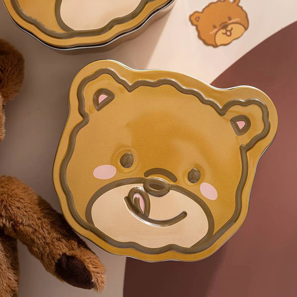 Bear Candy Box Jar for Cookie Tin Containers Biscuit Shaped Packaging with Lid Tinplate Cute
Bear Candy Box Jar for Cookie Tin Containers Biscuit Shaped Packaging with Lid Tinplate Cute