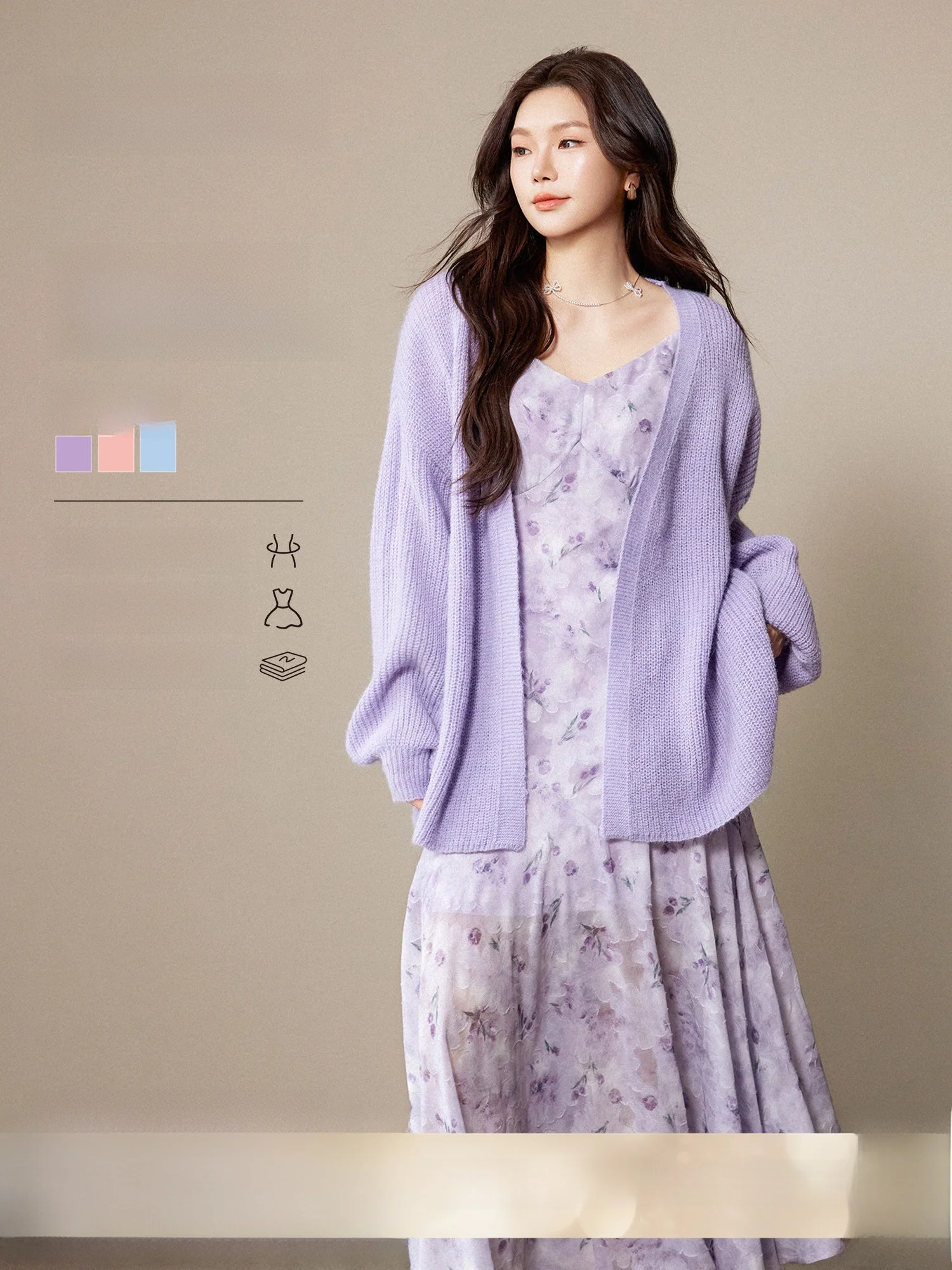 Plusmall Chaste Spring Duet Open Cardigan without Buttons Imitation Cashmere Shawl Collar Long Sleeve Floral Print Maxi Dress
Plusmall Chaste Spring Duet Open Cardigan without Buttons Imitation Cashmere Shawl Collar Long Sleeve Floral Print Maxi Dress