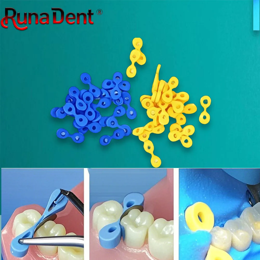 Dental Tooth Separator Kit: 60Pcs Elastic Rubber Wedges for Matrix Band Fixation - Professional Dentist Accessories
Dental Tooth Separator Kit: 60Pcs Elastic Rubber Wedges for Matrix Band Fixation - Professional Dentist Accessories