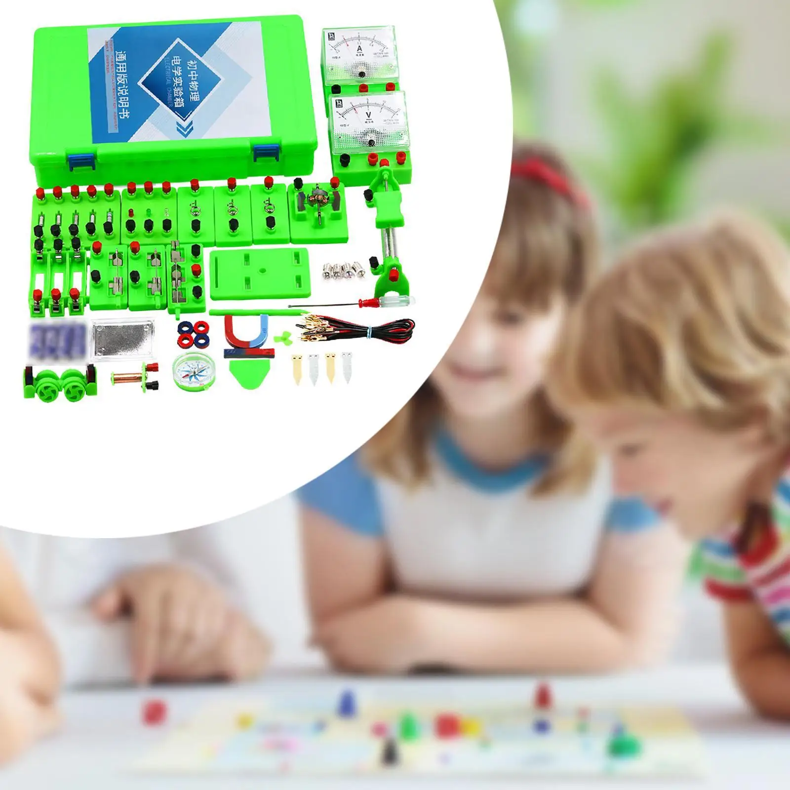 Circuit Electricity Learning Set Teaching Tool DIY Physical Scientific for Classroom DIY Projects Junior Senior School Students
Circuit Electricity Learning Set Teaching Tool DIY Physical Scientific for Classroom DIY Projects Junior Senior School Students