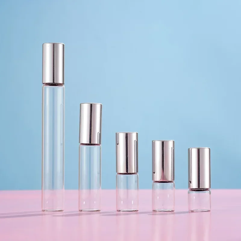 1-10ml Glass Roll Bottles Sample Test Essential Oil Vials Steel Ball Separate Perfume Go Bead Fine Transparent Portable Empty
1-10ml Glass Roll Bottles Sample Test Essential Oil Vials Steel Ball Separate Perfume Go Bead Fine Transparent Portable Empty