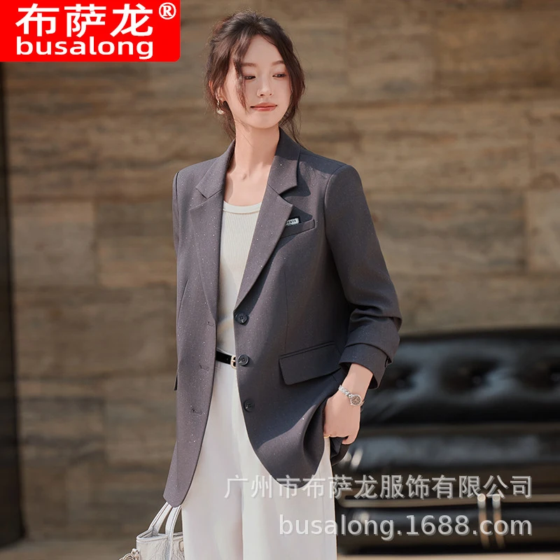 2025New style business blazer for women, long-sleeved professional suit, formal women's jacket, workwear1885
2025New style business blazer for women, long-sleeved professional suit, formal women's jacket, workwear1885