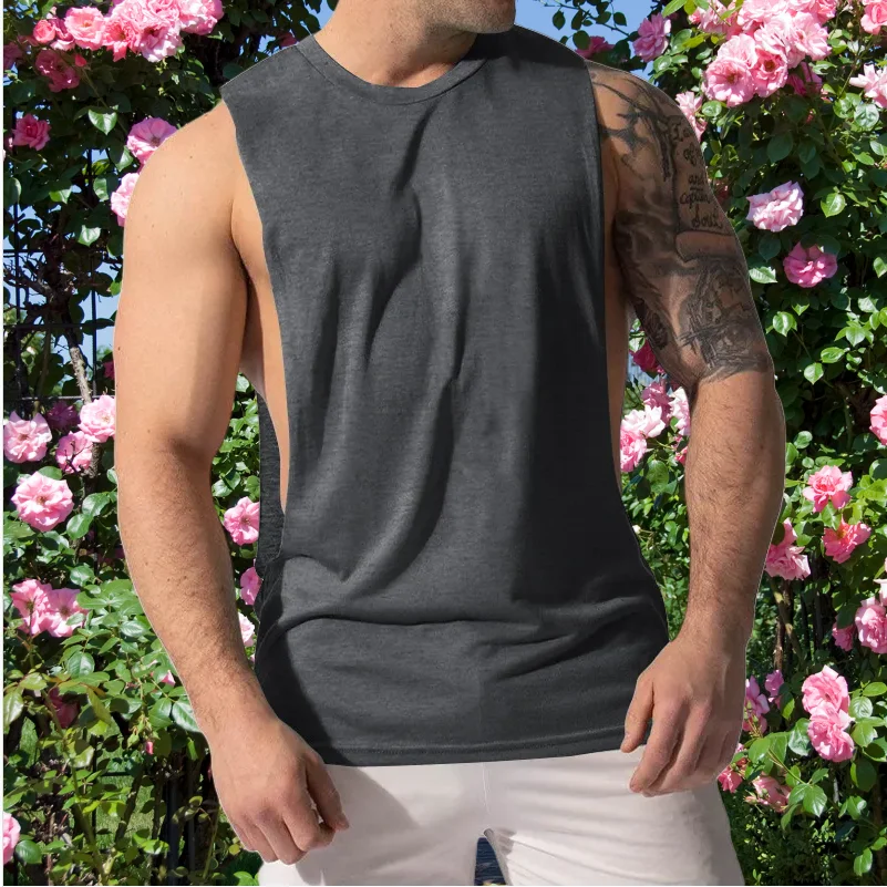 Summer Men's Gym Fitness Tank Top Men Jogging Bodybuilding Sleeveless Shirt Loose Casual Breathable Training Tanks Male Vest
Summer Men's Gym Fitness Tank Top Men Jogging Bodybuilding Sleeveless Shirt Loose Casual Breathable Training Tanks Male Vest