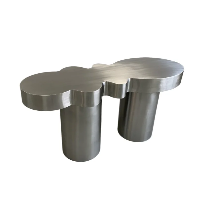 Light luxury coffee table Italian stainless steel designer cloud coffee table modern simple creative small
Light luxury coffee table Italian stainless steel designer cloud coffee table modern simple creative small