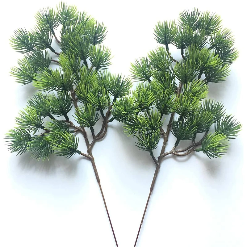 34cm Artificial Pine Green Branch Realistic Plastic Fake Pine for Party Wedding Home Room Christmas Decortion Artificial Plant
34cm Artificial Pine Green Branch Realistic Plastic Fake Pine for Party Wedding Home Room Christmas Decortion Artificial Plant