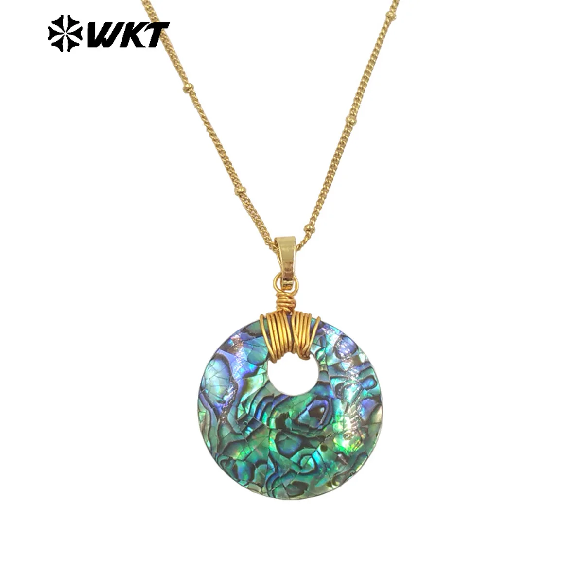 WT-JN300 New Arrival Fashion Beautiful Abalone Shell Necklace With 18k Gold Plated For Girls Jewelry Gifts
WT-JN300 New Arrival Fashion Beautiful Abalone Shell Necklace With 18k Gold Plated For Girls Jewelry Gifts