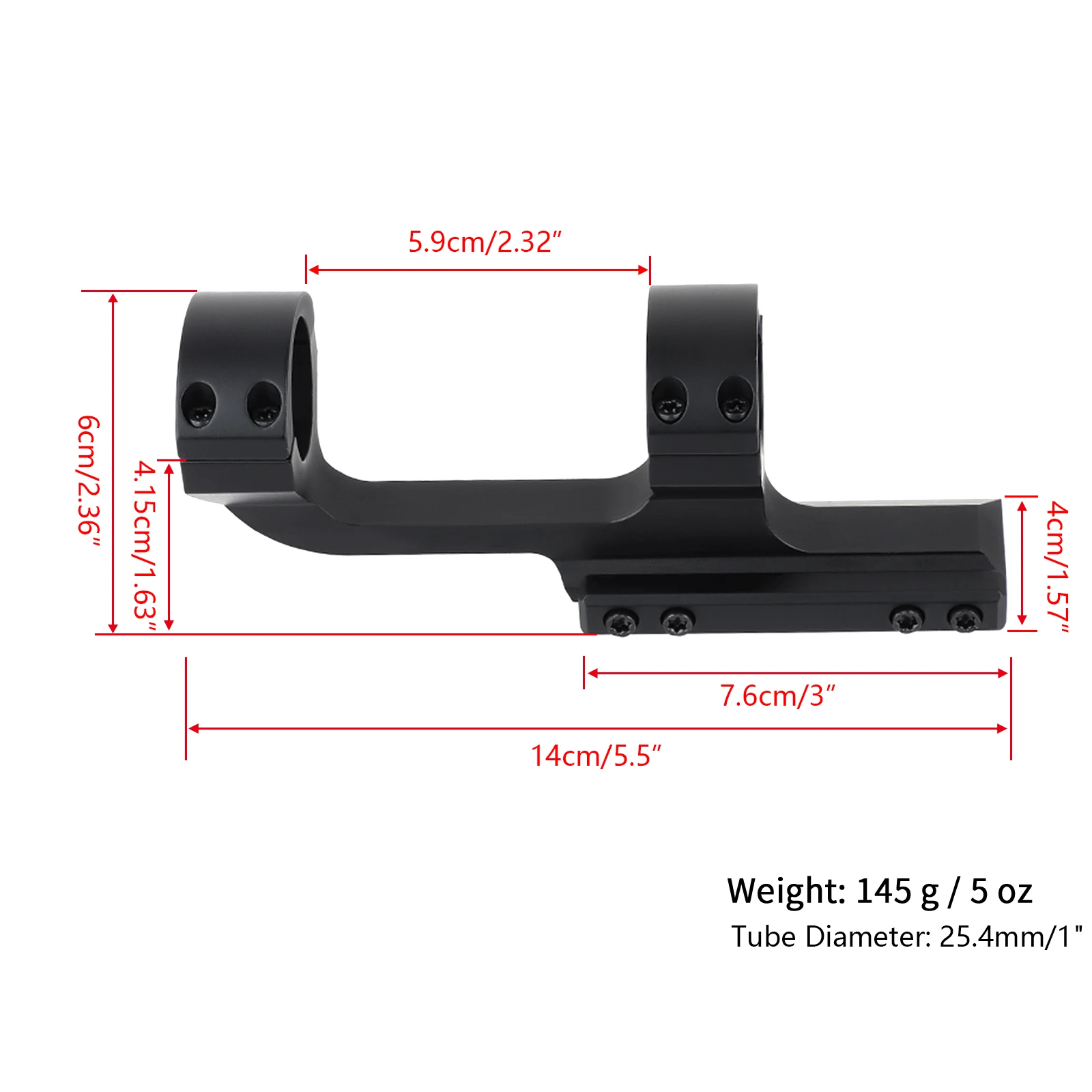 FOCUHUNTER 25.4mm slim profile series dual ring offset cantilever scope ring mount 20mm base hunting scope sight accessories
FOCUHUNTER 25.4mm slim profile series dual ring offset cantilever scope ring mount 20mm base hunting scope sight accessories