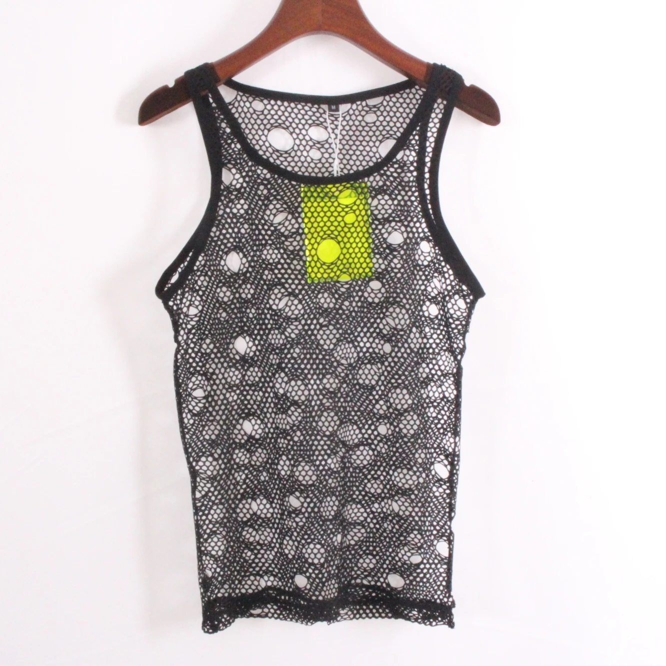 Bla Me Hole Transparent American Sexy Vest Sport Fitn Svel Performance Stage oulder Pad Top Youth Summer Trend
Bla Me Hole Transparent American Sexy Vest Sport Fitn Svel Performance Stage oulder Pad Top Youth Summer Trend