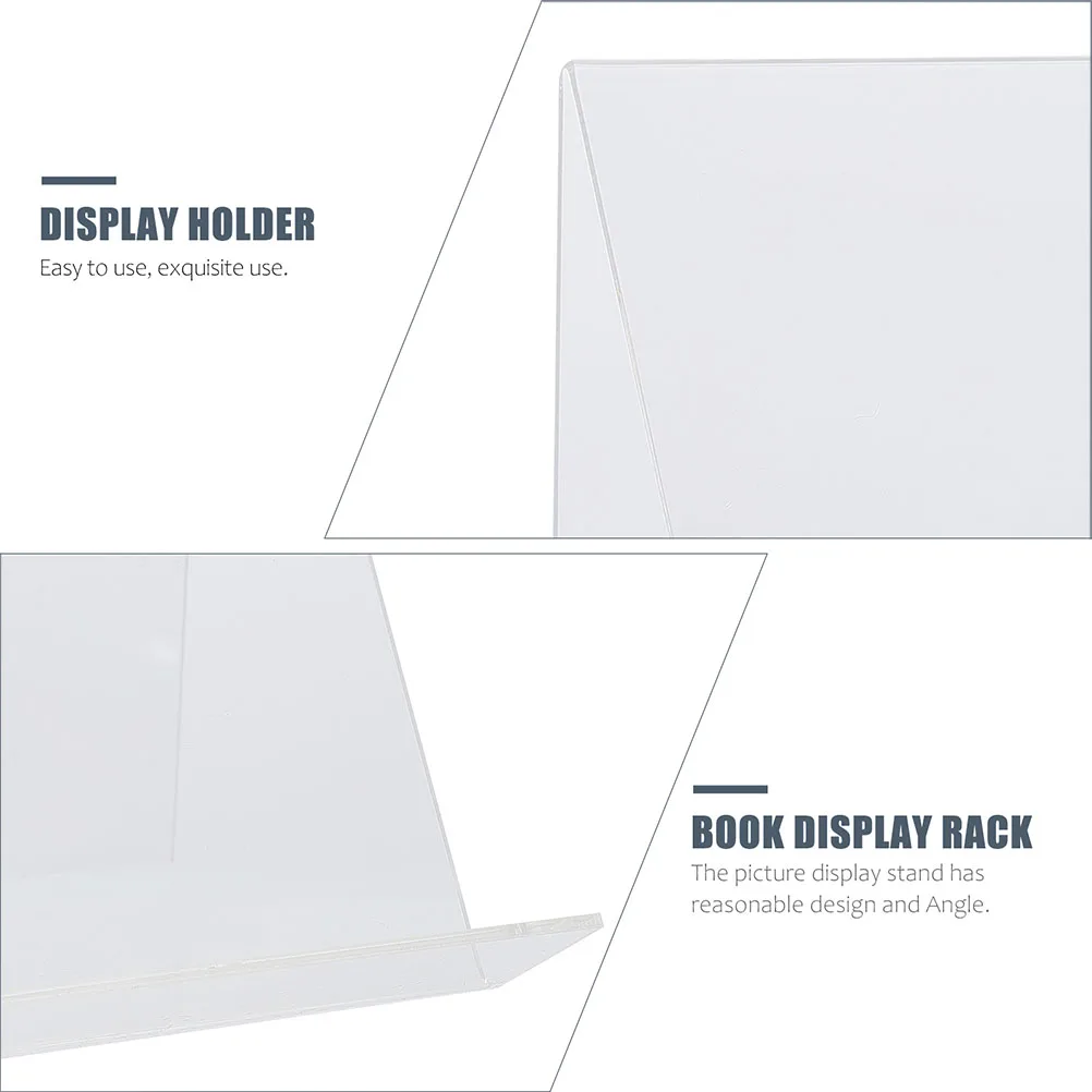 6pcs Acrylic Display Rack Book File Holder Scratch Resistant Desk Accessory Office School Supplies Versatile St Desktop ganizer
6pcs Acrylic Display Rack Book File Holder Scratch Resistant Desk Accessory Office School Supplies Versatile St Desktop ganizer