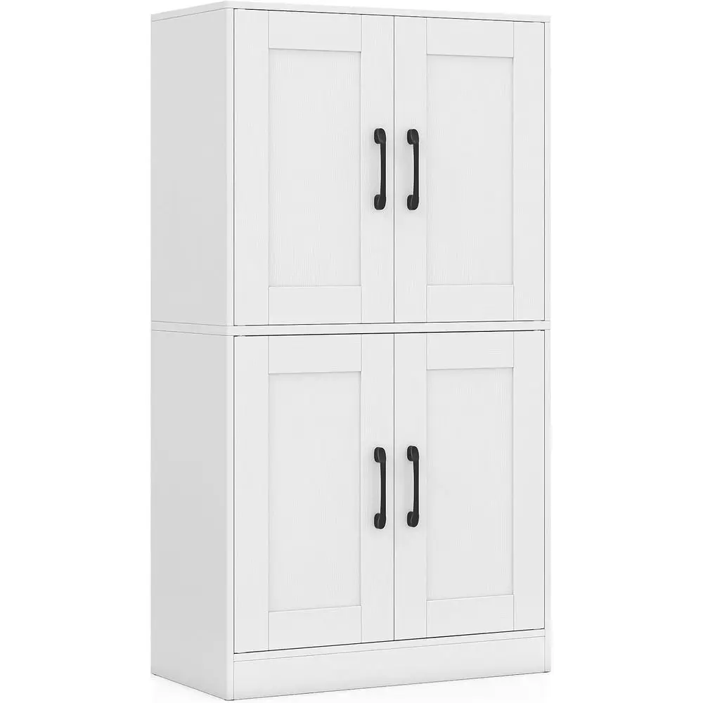 43.5 White Storage Cabinet with Adjustable Shelves for Kitchen, Pantry, Living Room, and Dining Area
43.5 White Storage Cabinet with Adjustable Shelves for Kitchen, Pantry, Living Room, and Dining Area