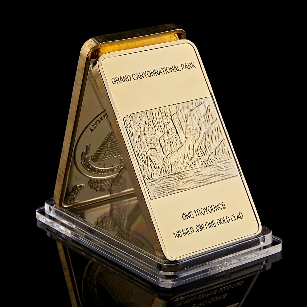The American Bald Eagle Fine Gold Bullion Bar 1OZ Fine Replica Gold Clad Grand Canyon National Park
The American Bald Eagle Fine Gold Bullion Bar 1OZ Fine Replica Gold Clad Grand Canyon National Park