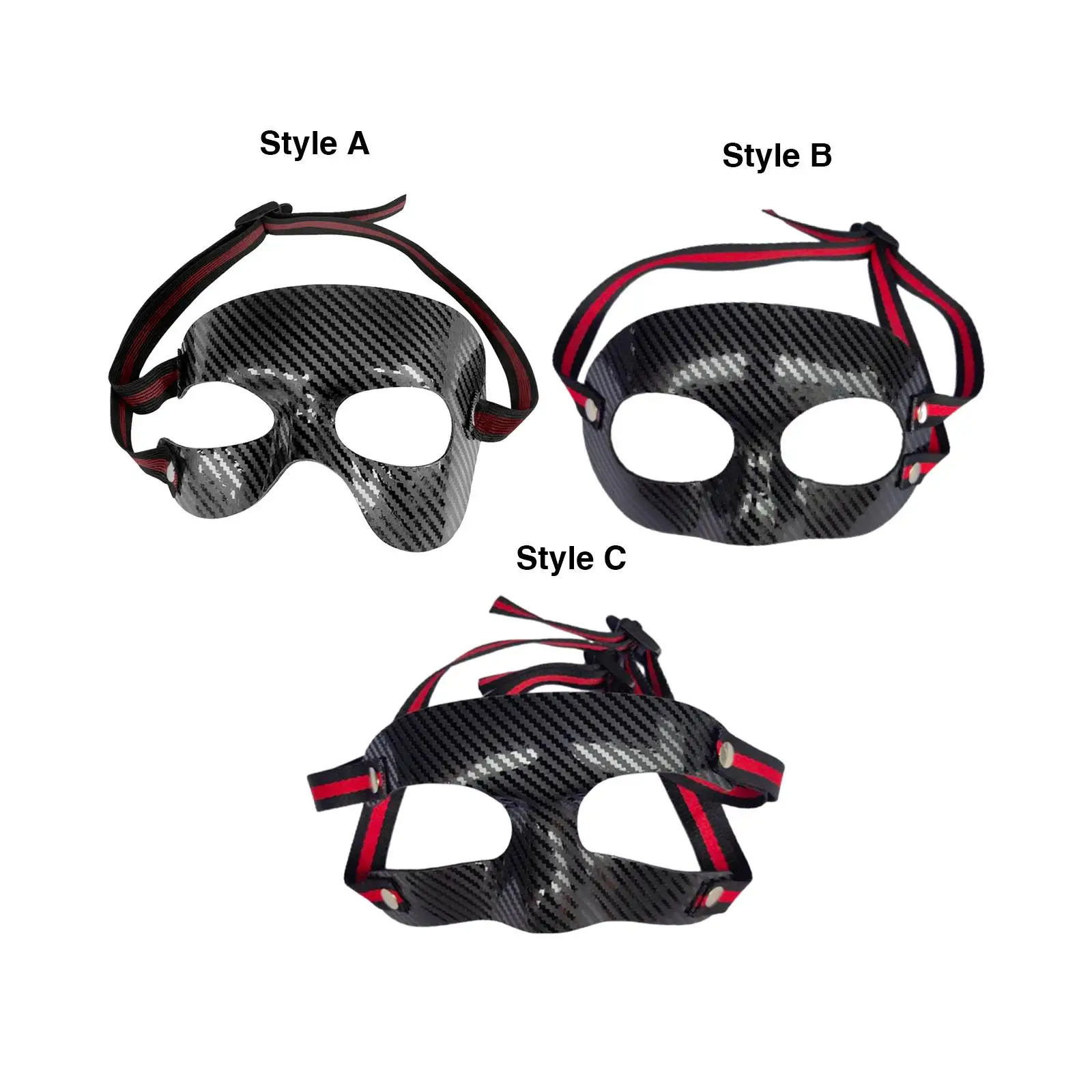 Athletic Face Masks for Sports, Adjustable Strap Basketball Guard, Nose Shield for Men and Women
Athletic Face Masks for Sports, Adjustable Strap Basketball Guard, Nose Shield for Men and Women