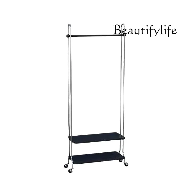 Modern simple stainless steel hanger household floor multi-functional bedroom storage rack removable coat rack
Modern simple stainless steel hanger household floor multi-functional bedroom storage rack removable coat rack