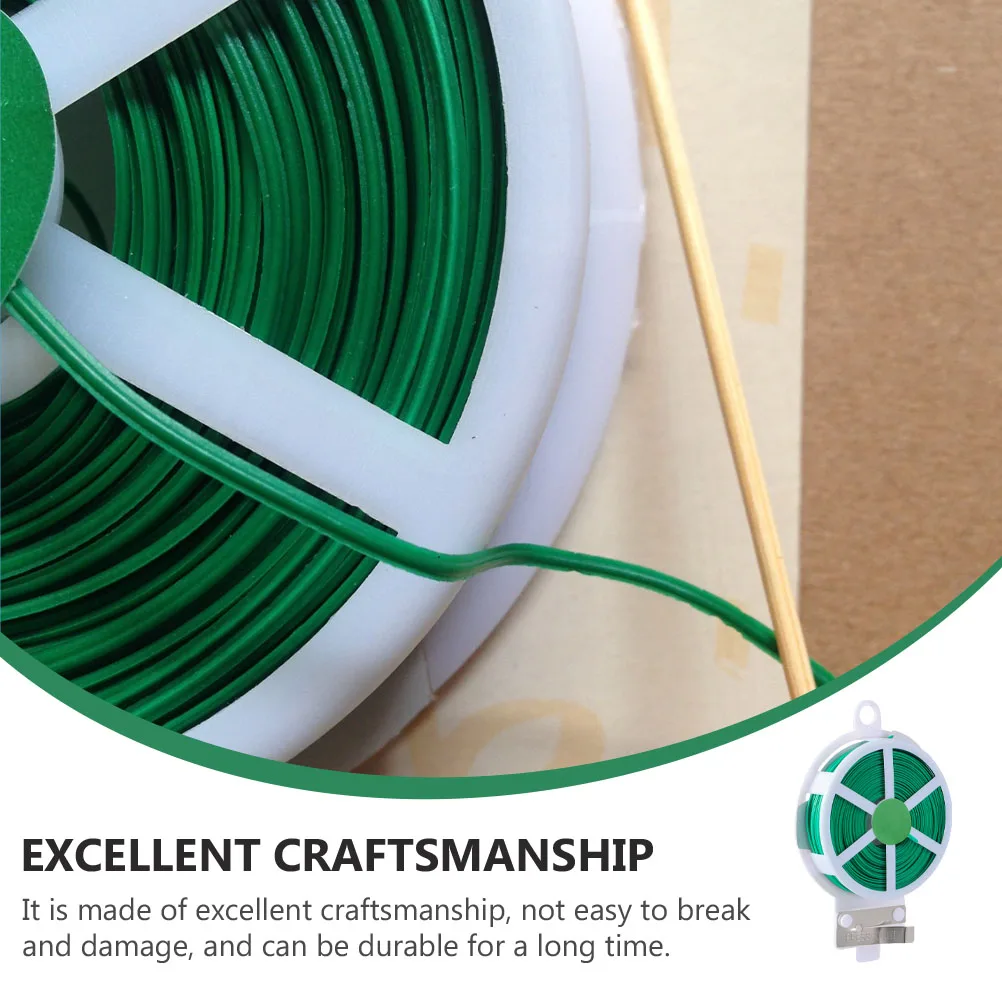 3 Rolls Gardening Cable Ties Durable Plant Wire for Climbing Plants Support Garden Wire Flower Ties Gardening Supplies
3 Rolls Gardening Cable Ties Durable Plant Wire for Climbing Plants Support Garden Wire Flower Ties Gardening Supplies