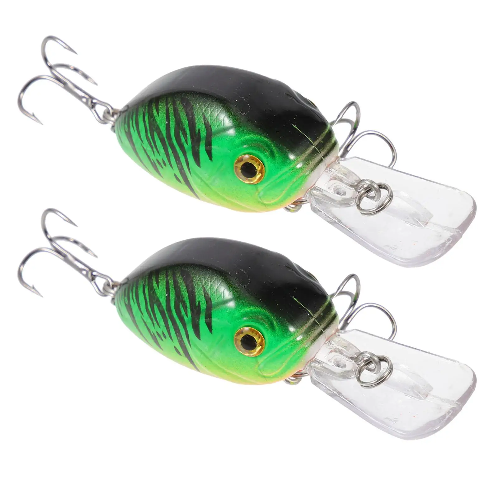 2Pcs 6.5CM7.5G Realistic Artificial Bait Portable Tackle Fishing Accessory Artificial Fishing Equipment For Various Waters
2Pcs 6.5CM7.5G Realistic Artificial Bait Portable Tackle Fishing Accessory Artificial Fishing Equipment For Various Waters