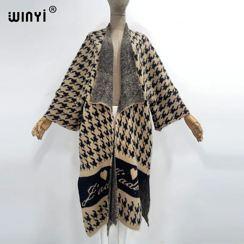 WINYI new Winter Women personality fashion printing Cardigan coat Loose dress Thick Warm Women Warm Coat Outwears cloak kimono
WINYI new Winter Women personality fashion printing Cardigan coat Loose dress Thick Warm Women Warm Coat Outwears cloak kimono