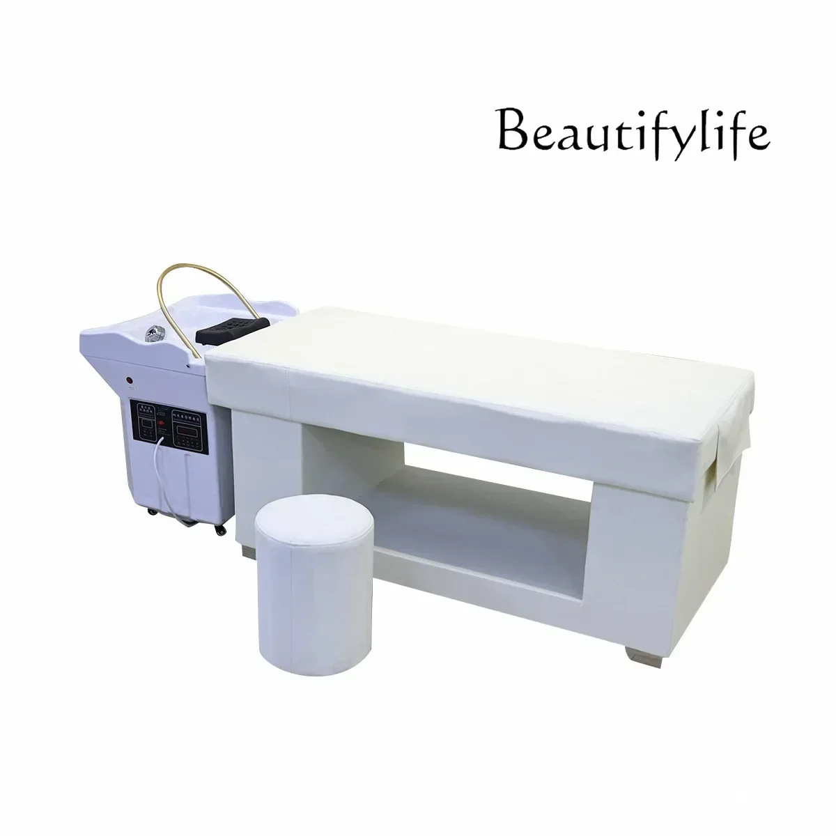 Light luxury high-end head treatment barber shop beauty salon special Thai massage water circulation fumigation bed
Light luxury high-end head treatment barber shop beauty salon special Thai massage water circulation fumigation bed
