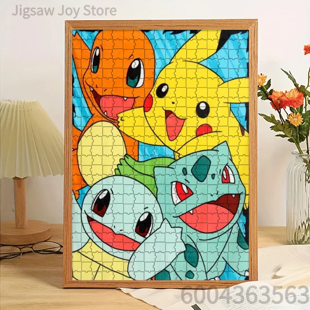 Paper Jigsaw Puzzle Pokemon Starters Pikachu Charmander Squirtle Bulbasaur Artwork Brain Teaser
Paper Jigsaw Puzzle Pokemon Starters Pikachu Charmander Squirtle Bulbasaur Artwork Brain Teaser