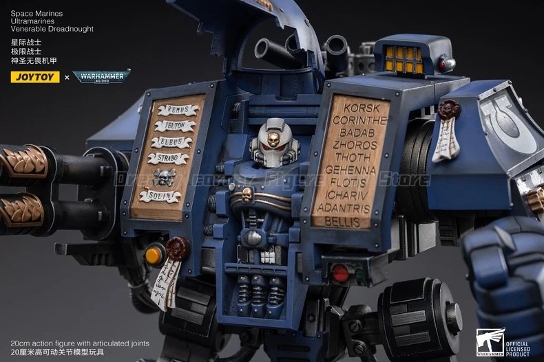 【Доставка в течение 24 часов】Фигурка JOYTOY Warhammer 40K Space Marines Ultramarines Venerable Dreadnought в масштабе 1/18
【Доставка в течение 24 часов】Фигурка JOYTOY Warhammer 40K Space Marines Ultramarines Venerable Dreadnought в масштабе 1/18