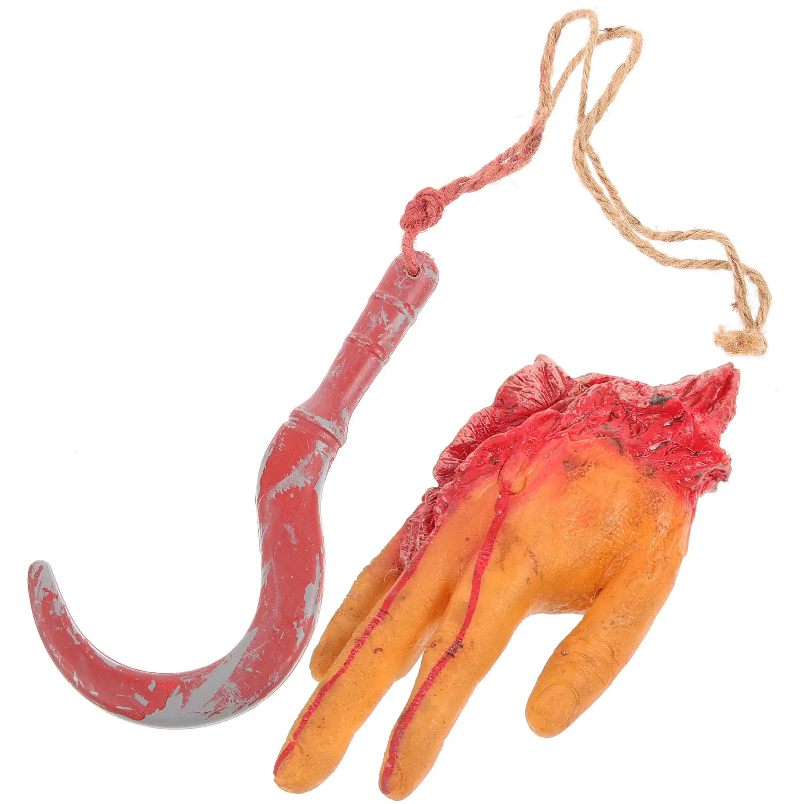 1 Set Broken Hand Decoration Realistic Halloween Separated Hand Prop Fake Scary Haunted House Outdoor Indoor Halloween Party
1 Set Broken Hand Decoration Realistic Halloween Separated Hand Prop Fake Scary Haunted House Outdoor Indoor Halloween Party