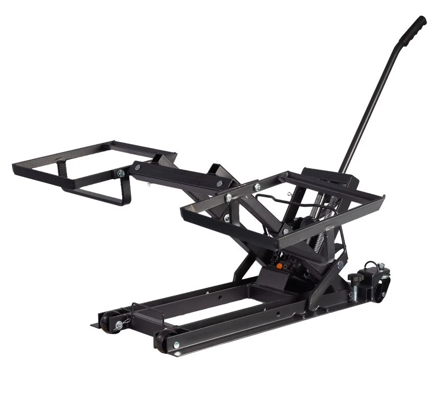 Steel Material Lawn Mower Lift Scissor Lift Hydraulic Mower Lifting Machine 1500 lb Repair Jack Machine for Car Repairing
Steel Material Lawn Mower Lift Scissor Lift Hydraulic Mower Lifting Machine 1500 lb Repair Jack Machine for Car Repairing