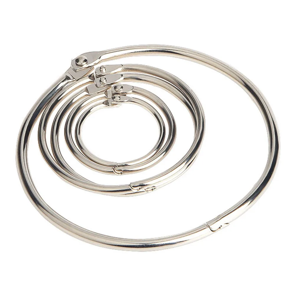 50Pcs Binder Rings Heavy Duty Iron Book Rings for Binding Documents Memo Recipe Album DIY Craft Projects Office School
50Pcs Binder Rings Heavy Duty Iron Book Rings for Binding Documents Memo Recipe Album DIY Craft Projects Office School