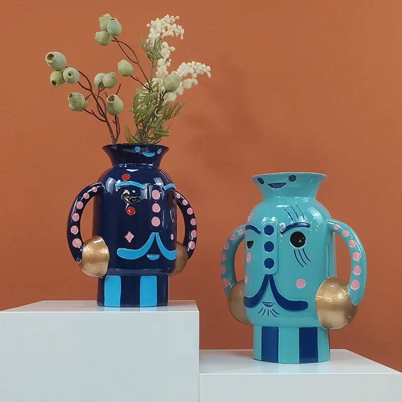 Nordic Flower Vase Minimalist Flower Bottle Abstract Resin Flowerpots Unusual Shape Elegant Home Decoration Items Unique Design
Nordic Flower Vase Minimalist Flower Bottle Abstract Resin Flowerpots Unusual Shape Elegant Home Decoration Items Unique Design