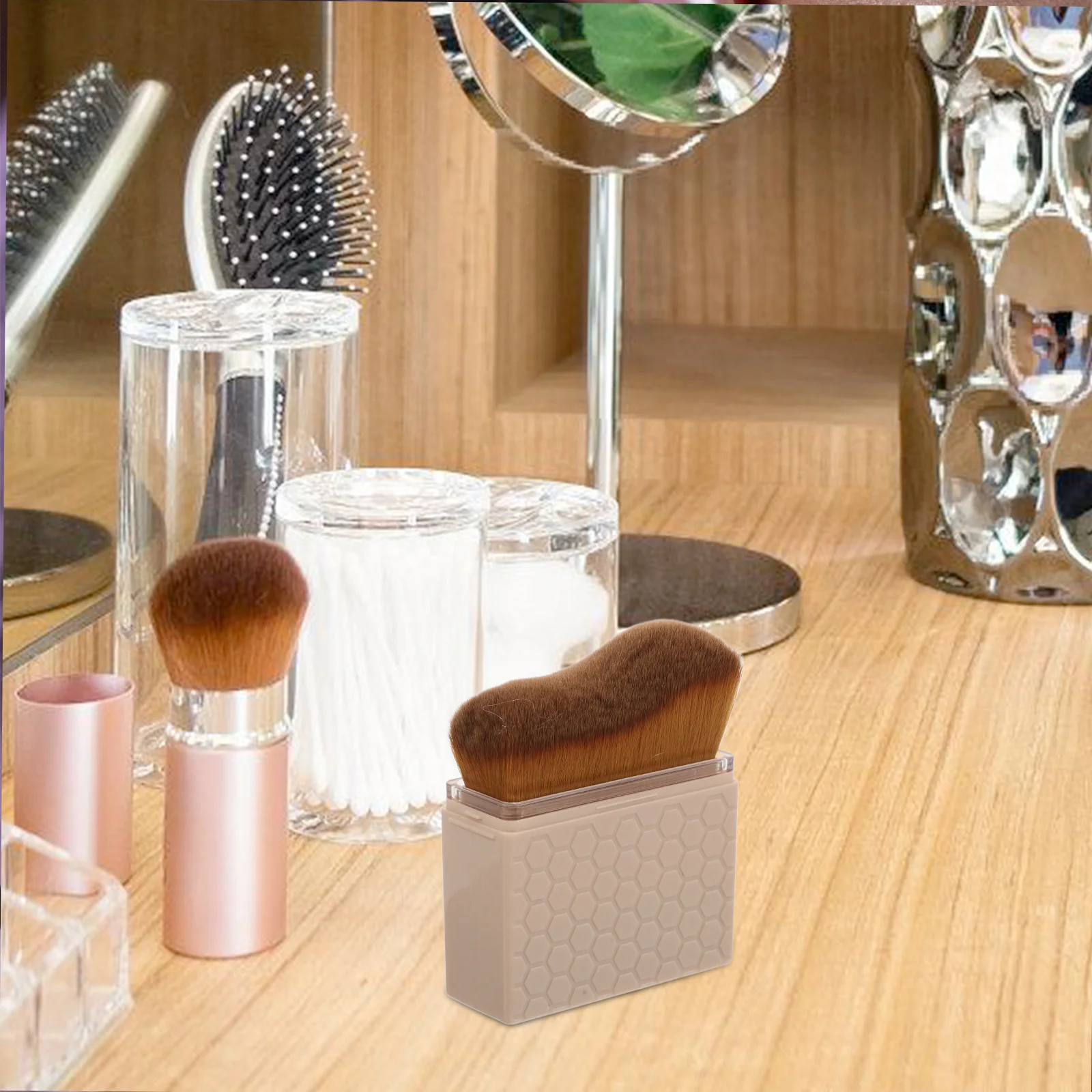 Soft Bristle Wave Tanning Brush Self Tanning Applicator for Body Face Makeup Even Blend Travel Friendly Compact Design
Soft Bristle Wave Tanning Brush Self Tanning Applicator for Body Face Makeup Even Blend Travel Friendly Compact Design