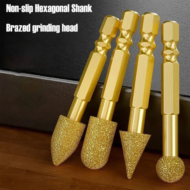 Шестиугольная ручка с алмазной шлифовальной головкой, ручная электрическая дрель, пайка, сверхмощная шестиугольная ручка поворотного стола
Шестиугольная ручка с алмазной шлифовальной головкой, ручная электрическая дрель, пайка, сверхмощная шестиугольная ручка поворотного стола