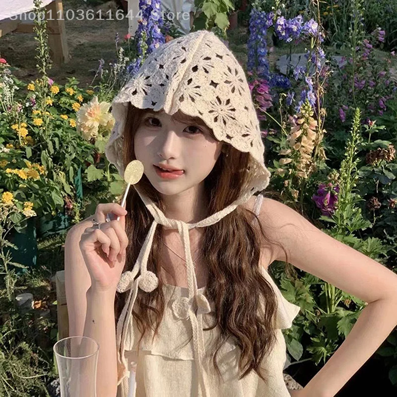 Boho Thin Hollow Handmade Crochet Hats For Women Girls Spring Summer Travel Versatile Beanies Cap Sweet Casual Turban Mesh Hat
Boho Thin Hollow Handmade Crochet Hats For Women Girls Spring Summer Travel Versatile Beanies Cap Sweet Casual Turban Mesh Hat