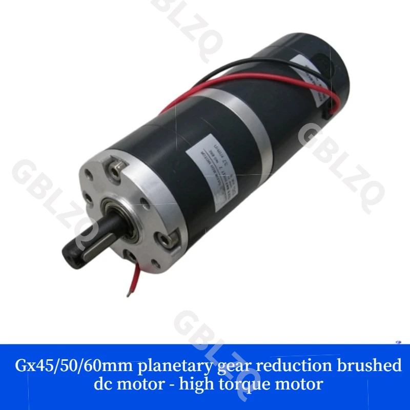 GX45/50/60mm 12V 24V Planetary Gear Brushed DC Motor High Torque Reducer Motor 12V DC Gear Motor 24V DC Gear Motor
GX45/50/60mm 12V 24V Planetary Gear Brushed DC Motor High Torque Reducer Motor 12V DC Gear Motor 24V DC Gear Motor