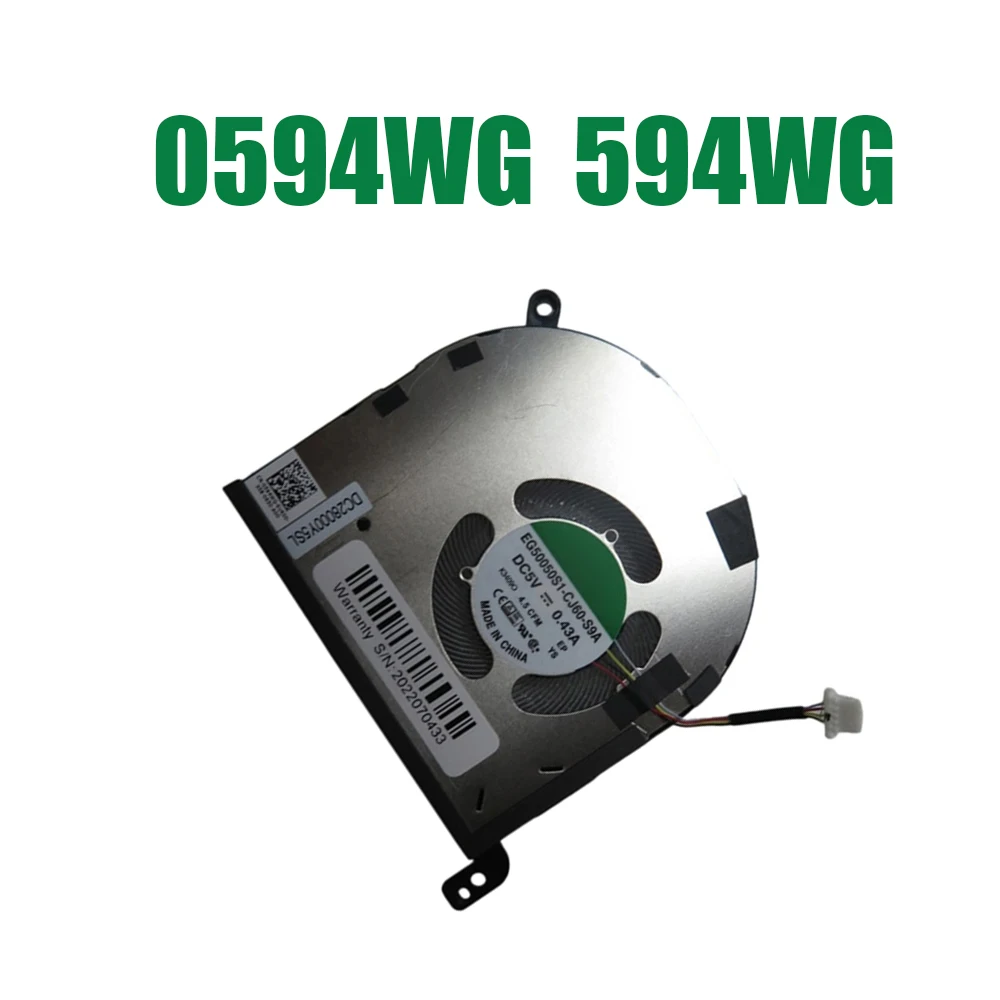 For DELL For XPS 15 9520 9530 (2023) For Precision 5570 0594WG 594WG EG50050S1-CJ60-S9A 0.43A DC28000Y5SL ND75C87-21F08 CPU Fan
For DELL For XPS 15 9520 9530 (2023) For Precision 5570 0594WG 594WG EG50050S1-CJ60-S9A 0.43A DC28000Y5SL ND75C87-21F08 CPU Fan