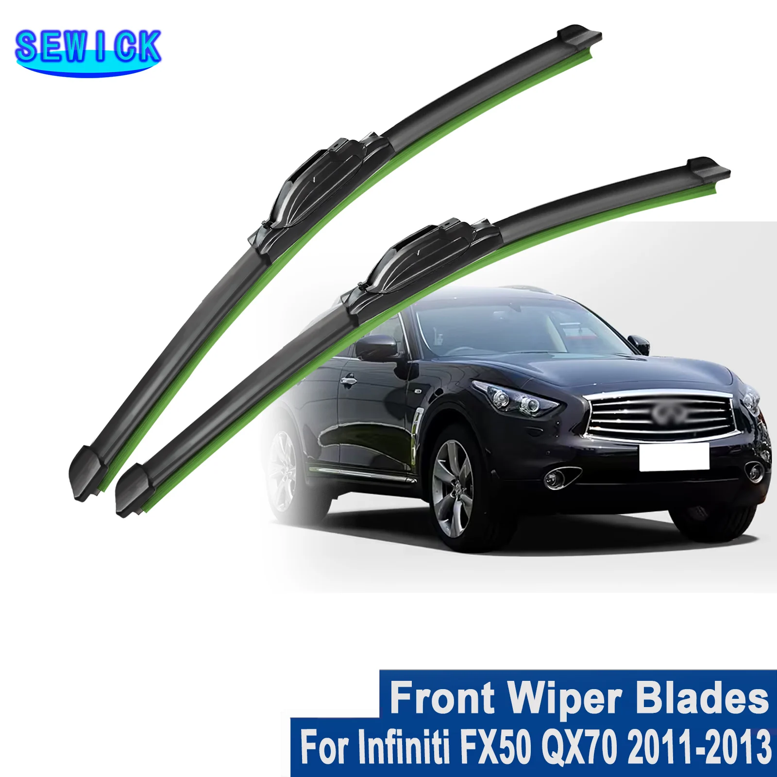 For Infiniti FX50 QX70 2011-2013 Car Wiper U-type Soft Rubber Boneless Wiper HD Quiet Durable Automotive Wiper
For Infiniti FX50 QX70 2011-2013 Car Wiper U-type Soft Rubber Boneless Wiper HD Quiet Durable Automotive Wiper